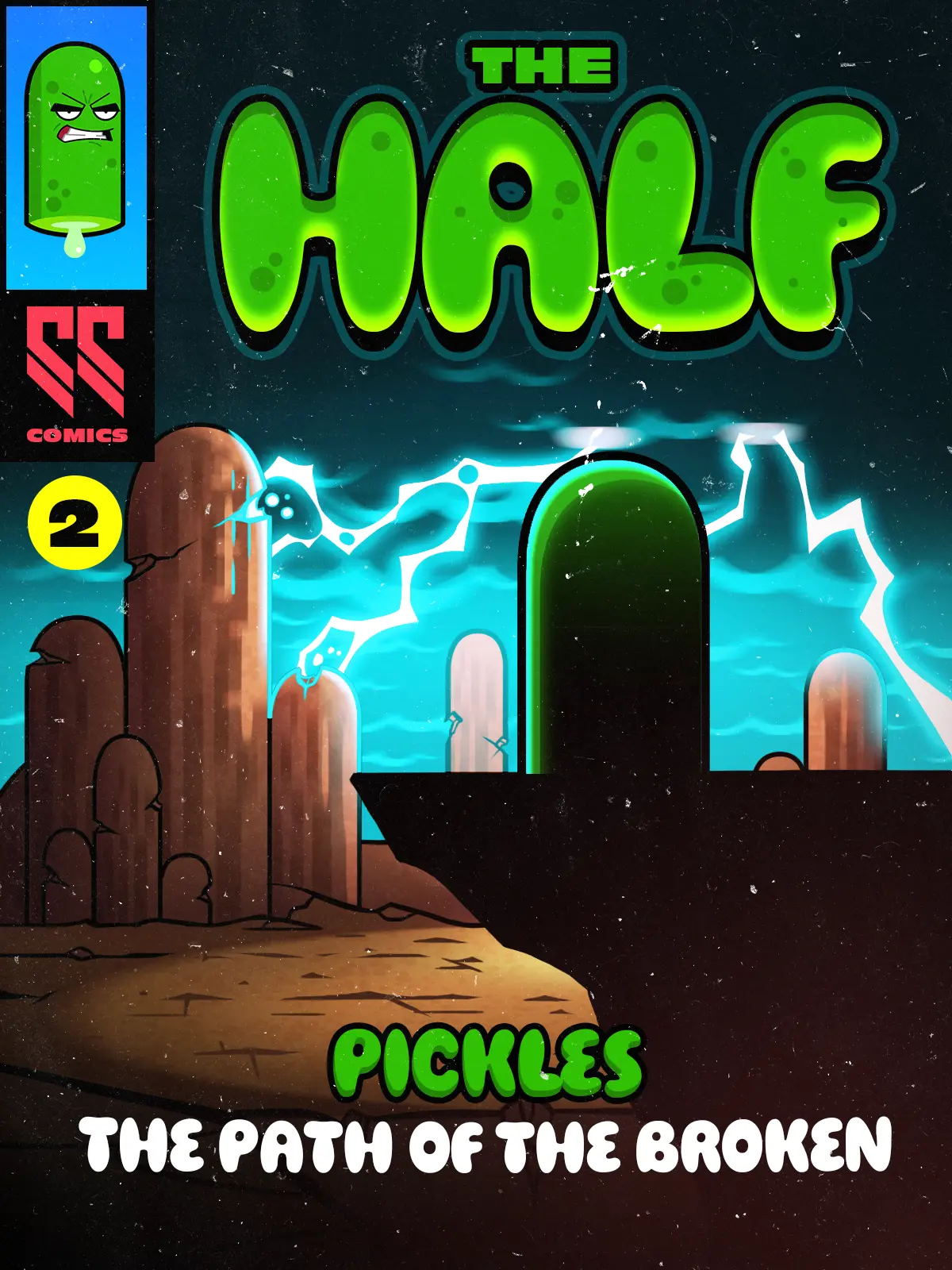 Pickles — The Path of the Broken, original comic cover