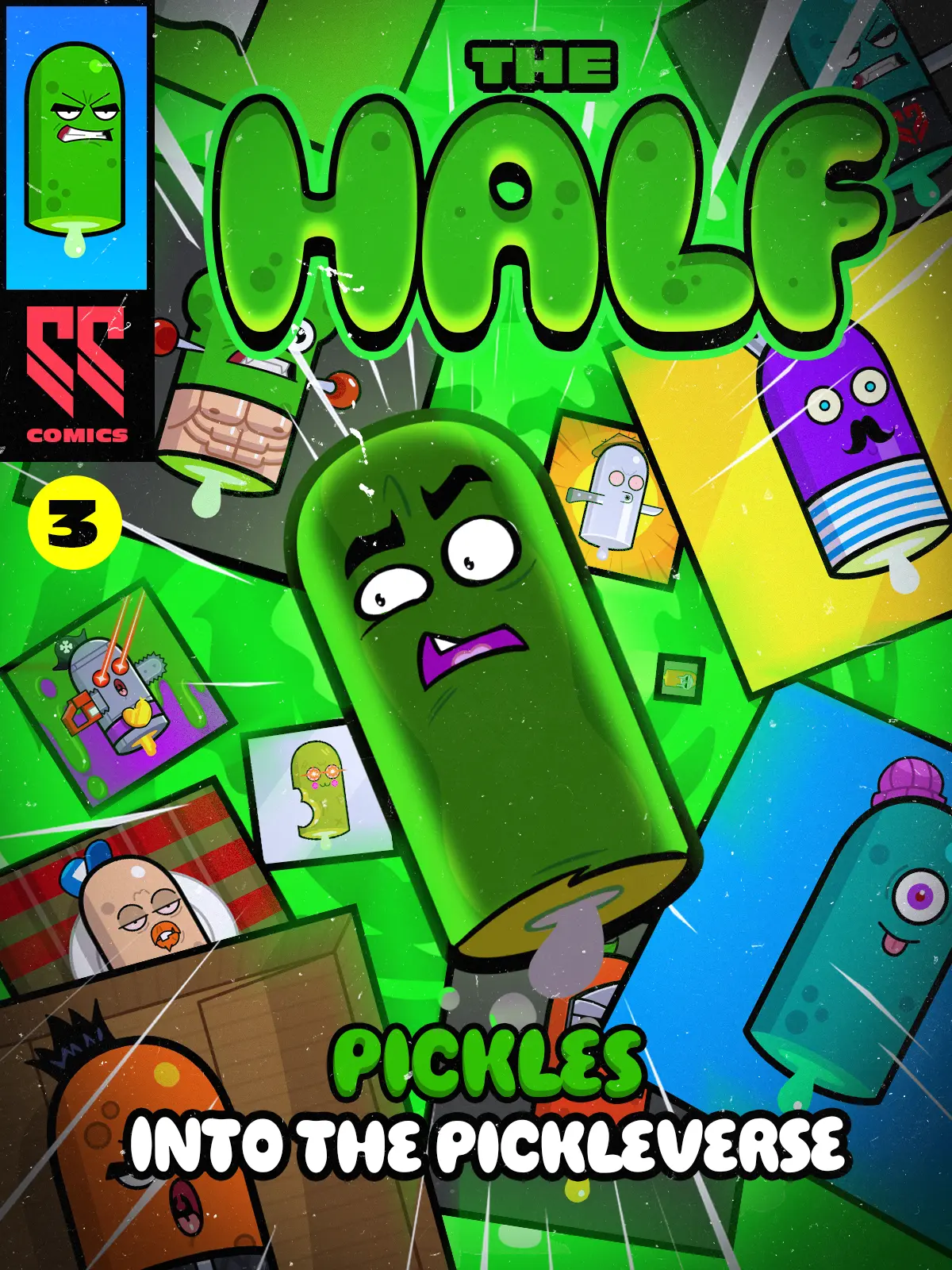 Pickles — Into the Pickleverse, original comic cover